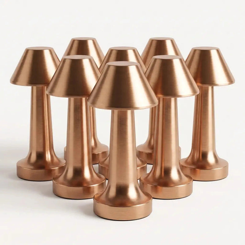 Halden Spire Cordless Table Light - Set of 8 - Copper