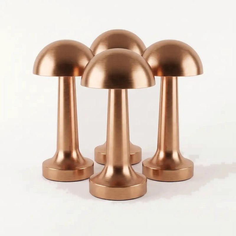 Halden Arch Cordless Table Light - Set of 4 - Copper