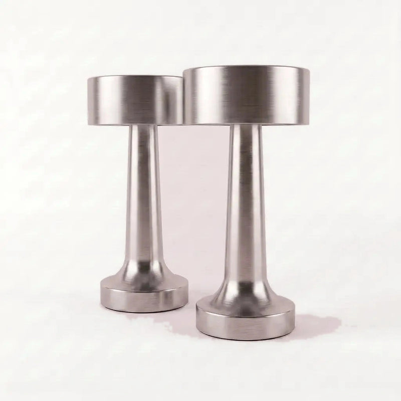 Halden Column Cordless Table Light - Set of 2 - Silver