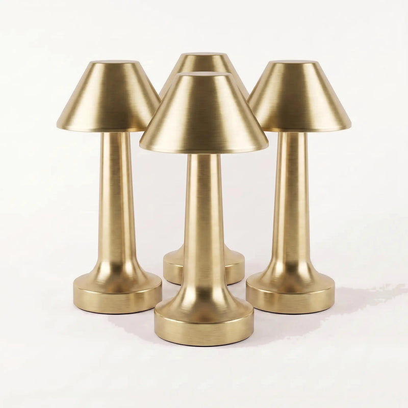 Halden Spire Cordless table Light - Set of 4 - Gold