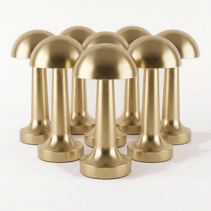 Halden Arch Cordless Table Light - Set of 8 - Gold