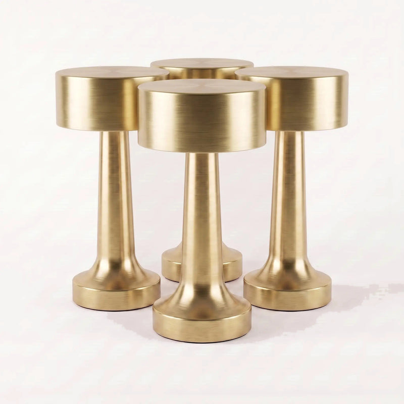 Halden Column Cordless Table Light - Set of 4 - Gold