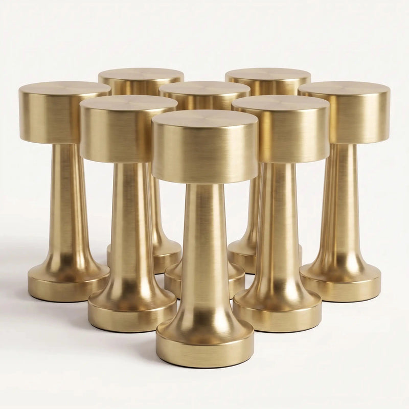 Halden Column Cordless Table Light - Set of 8 - Gold